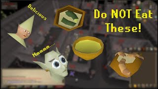 RuneScape Has Some WEIRD Consumable Items [upl. by Ydnirb]