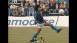 Maradona  Life Is Life Bayern Munich 1989 Uefa cup Semifinal [upl. by Eaton98]