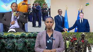 HE MACRON U RWANDA RUKURE INGABO MURI CONGO M23 ISHYIRE INTWARO HASI CONGO YIRUKANE FDRL [upl. by Bondon]