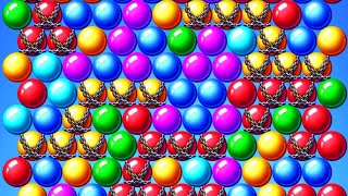 Bubble shooter game🎮 part184 bubble shooting [upl. by Jodee]