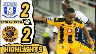 MAGESI FC vs KAIZER CHIEFS Goals amp Extended Highlights Betway Premiership 202425 [upl. by Caasi]