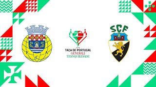 🔴 TAÇA DE PORTUGAL GENERALI TRANQUILIDADE FC AROUCA  SC FARENSE [upl. by Nnawaj411]