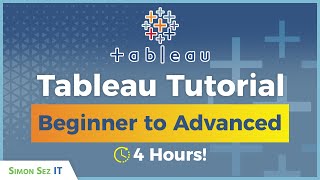 Tableau Desktop Tutorial 4 Hours of Beginner to Advanced Tableau Training [upl. by Yllut]