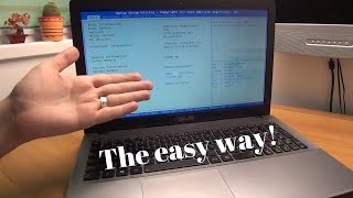 How to enter the BIOS on most ASUS laptops  The easy way [upl. by Eedyaj]