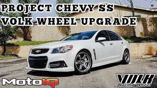 MOTOIQ Chevy SS Volk Wheel Upgrade [upl. by Etteloiv]