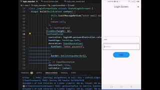 Login  GetX  MVVMMVC Pattern part2  Flutter  Dart [upl. by Zirtaeb]