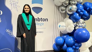 Lambton college convocation  finally graduate in canada [upl. by Notniuqal]