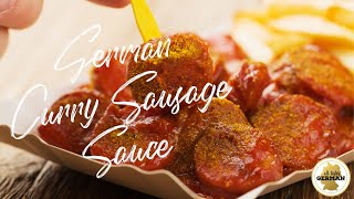 Currywurst Sauce  Authentic German Street Food [upl. by Ellehsram188]