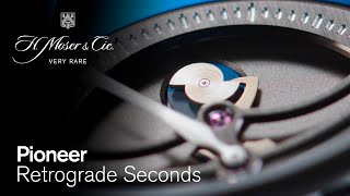 Pioneer Retrograde Seconds  H Moser amp Cie [upl. by Aileek540]