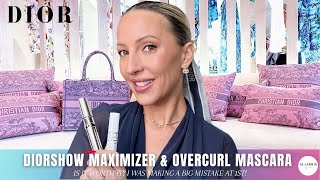 DIOR Diorshow Iconic Overcurl Mascara amp Maximizer Lash Primer Review  How To Get The Best Results [upl. by Adoree]