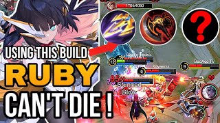 NEW SEASON 31  RUBY BEST BUILD 2024  RUBY GAMEPLAY  ikanji  MOBILE LEGENDS [upl. by Joly888]