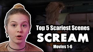 The 5 Scariest Scream Scenes Of The Franchise Movies 16 scream ranking [upl. by Bibbie710]