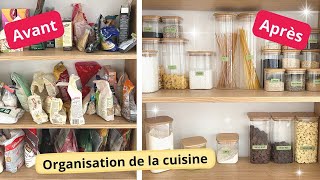 RANGEMENT de la CUISINE  ON MET TOUT EN BOITE [upl. by Cordle]