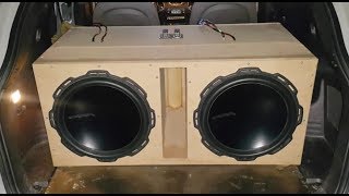 2 ROCKFORD FOSGATE T1 15s BY AMP ORION HCCAD5000 CAR AUDIO COMPETITION [upl. by Anailuig]