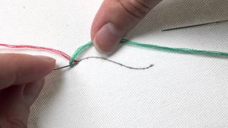 How To Stitch Couching [upl. by Heiner]