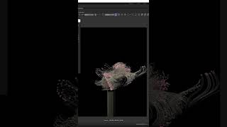 Experiments with xptrails using xparticles in Cinema4D 🌸 3dart xparticles simulation xptrail [upl. by Trill]