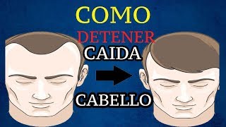 COMO DETENER LA CAIDA DEL CABELLO DE FORMA NATURAL  JM Montaño [upl. by Leontyne]