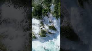 Krka Waterfalls From a Sky Croatias Natural Beauty croatia travel beach krka music waterfall [upl. by Johannessen]