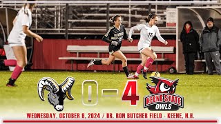 Keene State Womens Soccer Highlights vs Framingham State 1092024 [upl. by Ulund]