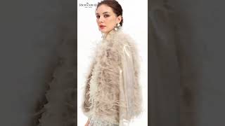 Luxurious Ostrich Feather Vest [upl. by Meakem]