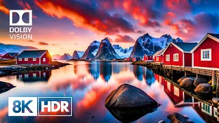 8K HDR Dolby Vision™  The Most Beautiful Places on Earth in Ultra HD 60fps [upl. by Edniya]