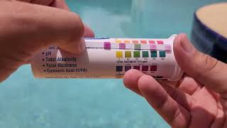 Is the HTH 6way test strip worth it  swimming pool chlorine test [upl. by Anahsahs]