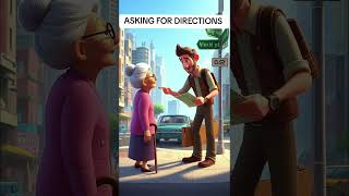 Asking for directions： Practice English through dialogues practiceenglish englishforbeginners lea [upl. by Trstram986]