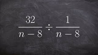 Simplify by dividing two rational expressions using factoring [upl. by Percival836]