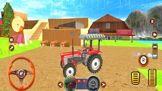 New Cargo Tractor Farming Game 3D Simulator Indain Tractor Games Tractor Game  Android gameplay [upl. by Namaj]