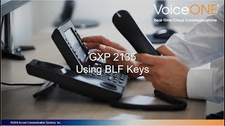 Grandstream GXP2135 BLF Feature Keys [upl. by Ailis]