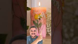 Como fazer vela aromatizada caseira shorts dicasdiy facavocemesmo velas [upl. by Aihsenet]