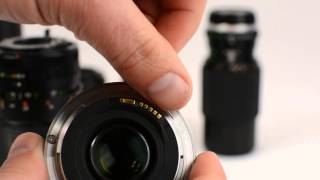 Identifying a camera lens mount [upl. by Odlanir]