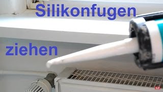 DIY Anleitung Silikonfuge Acrylfuge ziehen ganz leicht gemacht [upl. by Auahsoj]