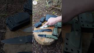 Neue Klappmesser Ravus u Ferox der Firma OdenWolf  Martin´s Bushcraft [upl. by Anirec]