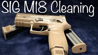 Easy way to clean your handgun sig sauer p320 [upl. by Irvin341]