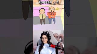 Payal Gaming react on Topper  G payalgaming shorts [upl. by Yatnwahs]