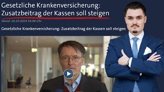 Krankenversicherung 2025 noch teurer [upl. by Haisoj]