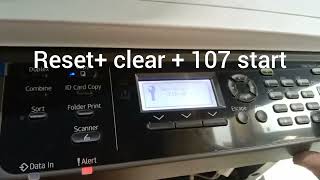 How to remove SC54300 SC Reset of RICOH Machine [upl. by Alarice]