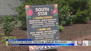 South Star Music Festival Lineup Announced  April 23 2024  News 19 at 4 pm [upl. by Maddeu40]