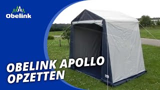 Obelink Apollo opzetten  Instructievideo I Obelink Vrijetijdsmarkt [upl. by Nnaesor]