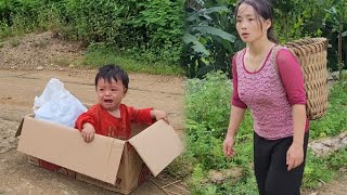 Ngoc Vi went to pick vegetables A little girl was left at the beginning of the bridge [upl. by Nairbo]