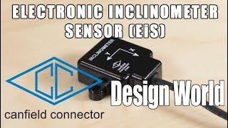 Canfield Connectors electronic inclinometer measures tilt or slope in harsh environments [upl. by Rammaj]