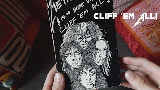 Metallica  Cliff Em All Unboxing [upl. by Leahicm]