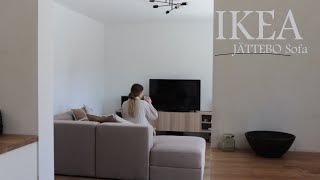 IKEA  JÄTTEBO sofa  living room inspo [upl. by Piselli]