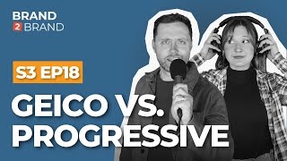 GEICO vs PROGRESSIVE How Marketing Made Insurance Fun [upl. by Buehler]