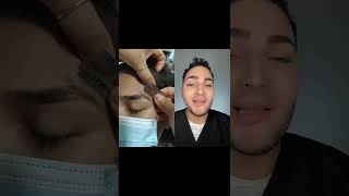 Depilación de Cejas con Hojillas skin cejas tips [upl. by Ainevul]