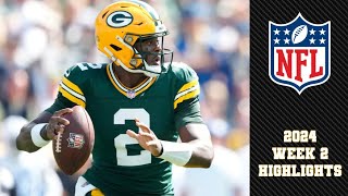 QB Malik Willis FULL HIGHLIGHTS In Packers Starting Debut  2024 Week 2 vs Colts [upl. by Asalocin]