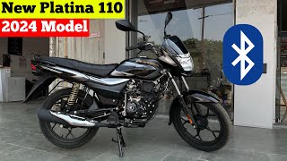 New 2024 Bajaj Platina 110 cc Review  Price and mileage  platina 110 new 2024 model  platina bike [upl. by Aramoiz]