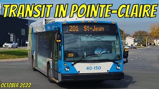 EXO amp STM Buses  PointeClaire October 2022 [upl. by Semele]