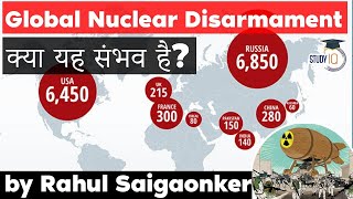 Global Nuclear Disarmament Process current status explained  Defence and Security Current Affairs [upl. by Aldo]